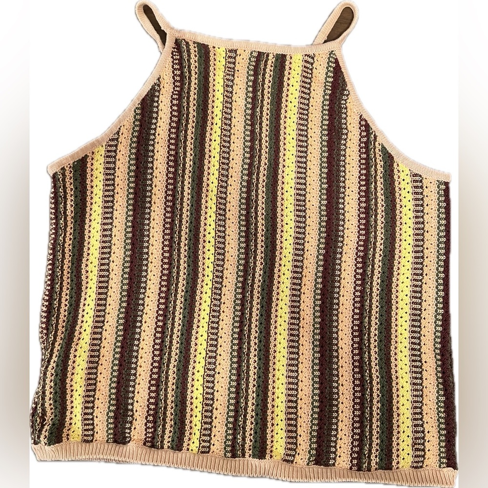 3/$12 Madewell Knit Tank Top. Large. In Earth Tones